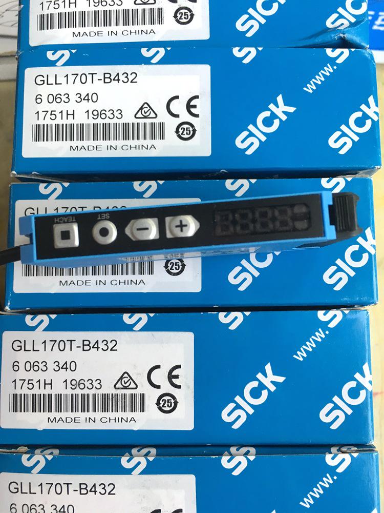 

SICK Fiber Optic Amplifier WLL170-2N162/GLL170T-B432/B434S04 B432