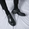 Mode Offizielle Website Heißverkaufende Retro Business Lederschuhe Vielseitige Herren Leder Anzugschuhe Klassische Herren Kleiderschuhe Elegant