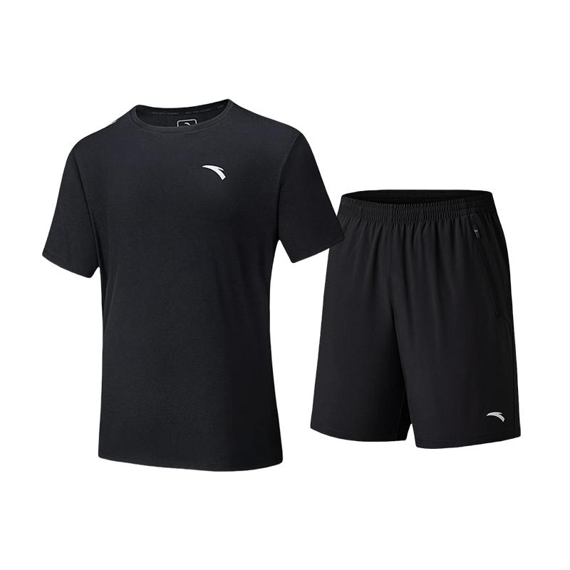 Anta Moisture Wicking Quick Dry Outdoor Simple Comfortable Casual Sports Suit Men suit 952527113-6+952527520-4