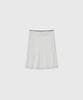 GENERALIDEA Dot Sheer Midi Skirt [White] / Gf2Lsk517
