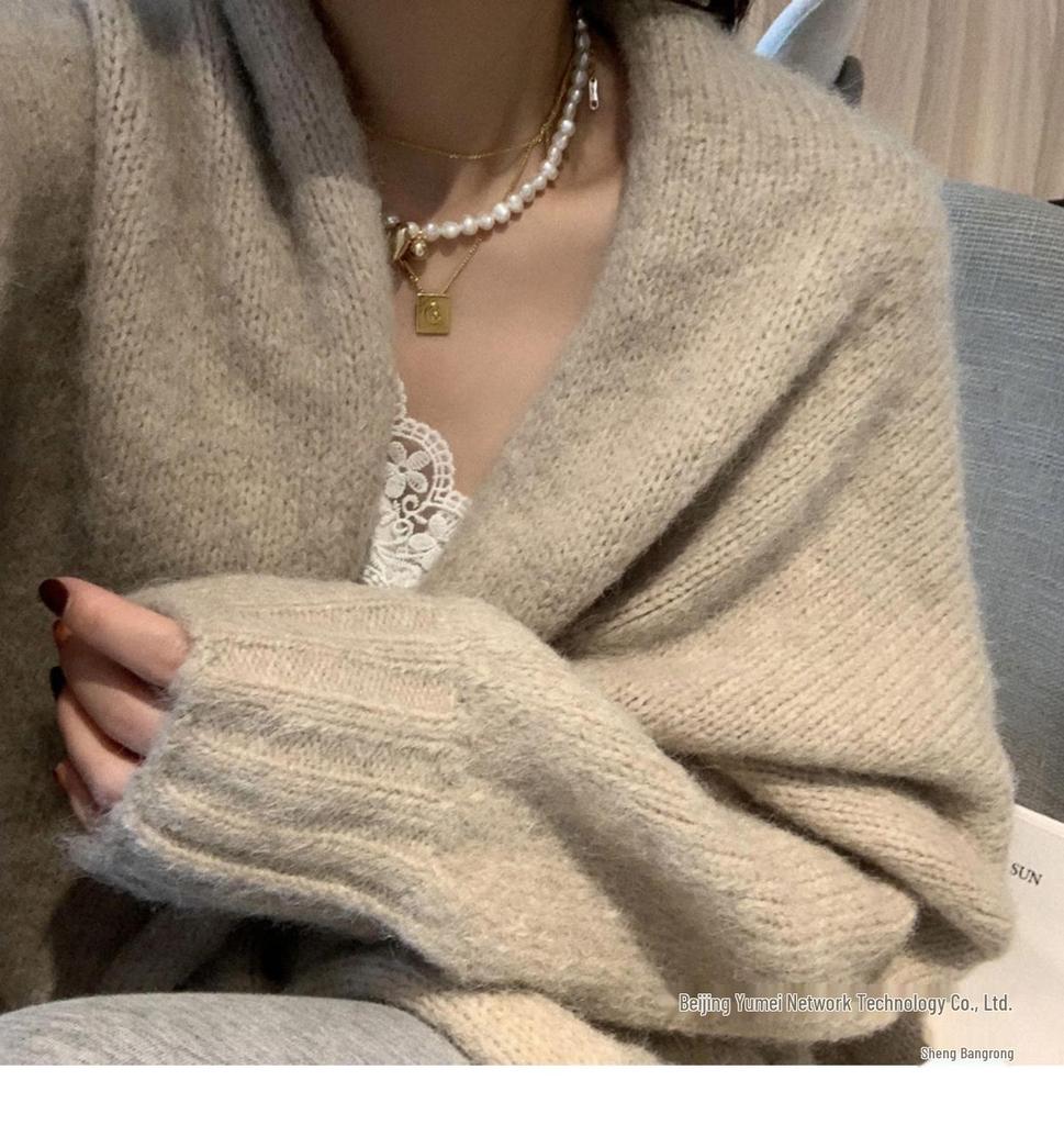 Spring & Autumn Soft Knit Cardigan for Petite