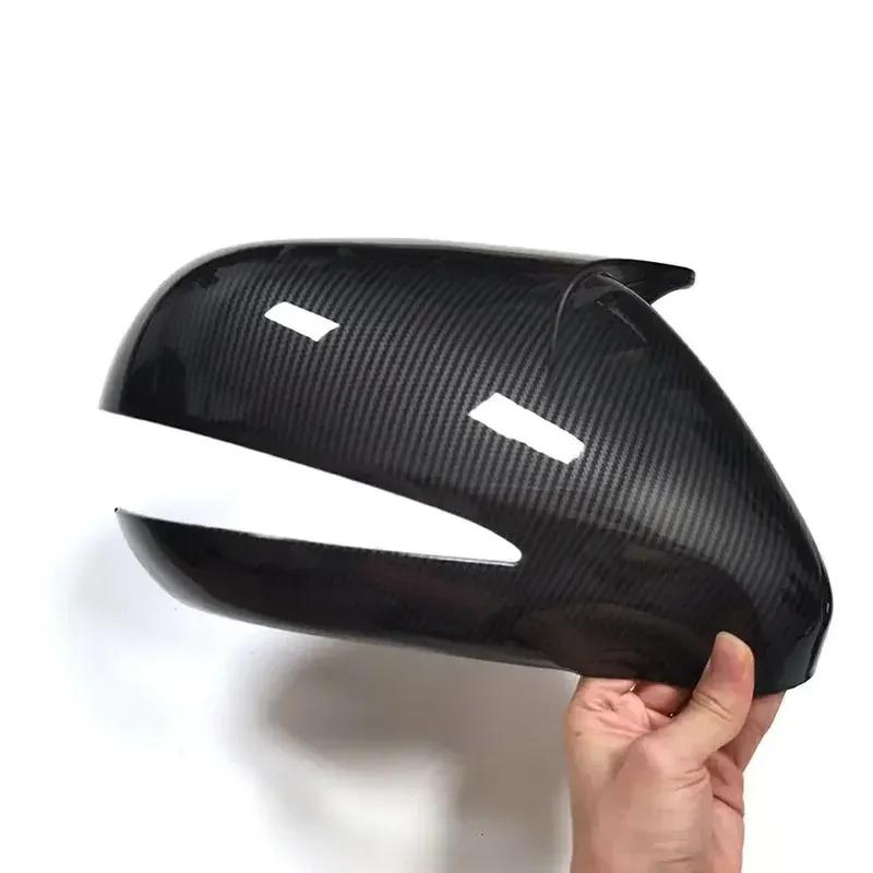 For Lexus RX RX270 RX350 RX450 2009-2014 Car Sicker Rearview Side Mirror Cover Wing Cap Exterior Rear View Case Trim Carbon LHD