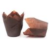 50 Stück Cupcake-Förmchen im Zeitungsstil Backförmchen für Hochzeitsfeier Caissettes Tulpenförmchen Muffin-Cupcake-Papierförmchen Ölfest Kuchenverpackung