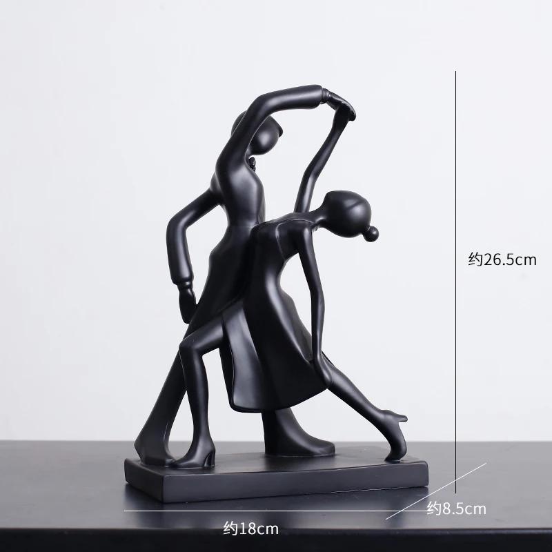 Multiple Styles Abstract Figures Statue Desk Decoration Minimalism Character Resin Sculpture Modern Crafts Room Aesthetics Decor