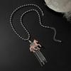 Fashion Sweet Pony Necklace Colorful Horse Pendant  for Girls Party Event Birthday Present