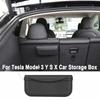 Car Storage Box For Tesla Model 3 Y S X Sticky Case Glasses Sunglasses Holder Garbage Trash Bin TPE Stickable Car Accessories