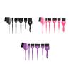 6Pcs Hair Dye Color Brush Set Hair Dying Brush Hair Coloring Brush Hair Dye Brush Set Mixing Comb for Home or Salon