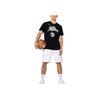 Nike LA Clippers Basketball Print Short Sleeve T-Shirt Men Tops Black CT9824-010