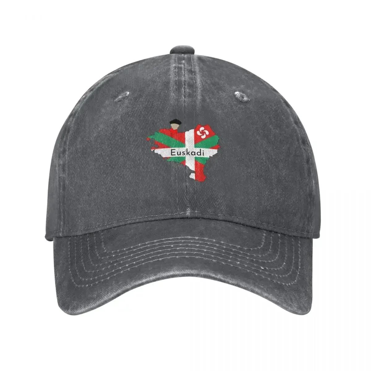 Euskadi, Euskal Herri Baseball Cap Hat Unisex Luxury Snap Back Hat Mountaineering Bobble Hat For Girls Unisex s