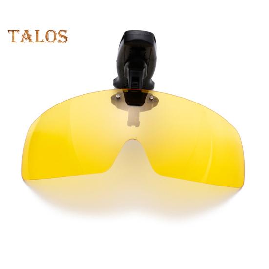 Polarized Clip Sunglasses for Men Women Frameless Flip Up One Piece Shield Lens UV Protection Glasses for Fishing Cycling Driving Running Climbing