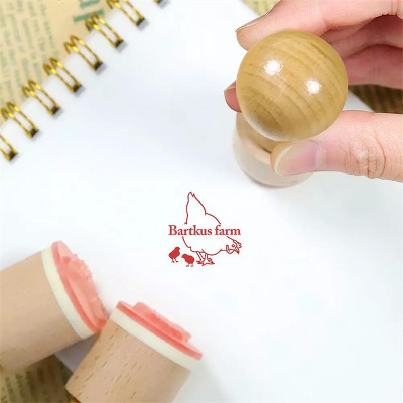 Round Plastic Egg Stamp Set For Personalized Farm Fresh Eggs For Crafters & Bakers Perfect Gift For Easter & Holidays
