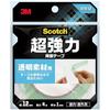 3M Double-Sided Tape, Super Strong, Transparent, for Materials, 12mm Wide, 4m Long, Scotch STD-12 Semi-Long
