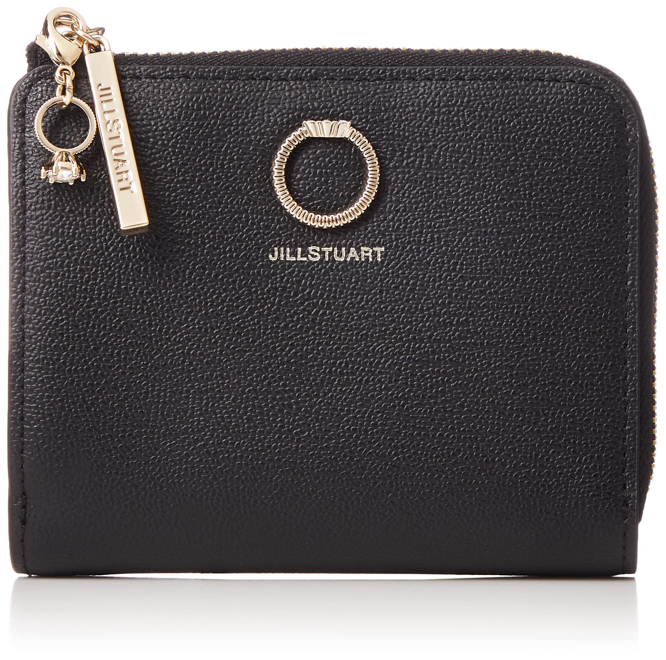 

Leather Bifold Wallet Eternal Black [Jill Stuart] Women s чорний