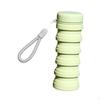 Water Bottle, 500ml Silicone Lightweight Reusable Sports Drinking Cup for Hiking Backpacking