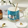 WOOCH Galloping Horse Couple Mugs Gift Set