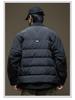 Men's 2024 Winter Lightweight White Duck Down Workwear Jacket Liner, Shirt-Style, Loose Plus Size Fit
