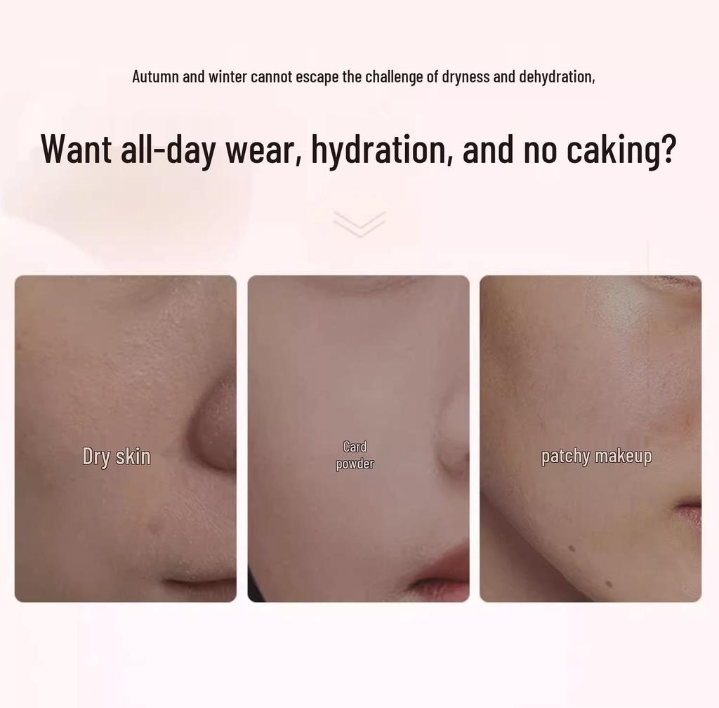 UODO Feuchtigkeitsspendendes Langanhaltendes Mattes Make-up für Mischhaut bis fettige Haut