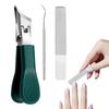 Nail Clippers Eagle Beak Nail Clipper Set Stainless Steel Slanted Tool with Anti-Splash Design for Women Elderly Adults Manicure