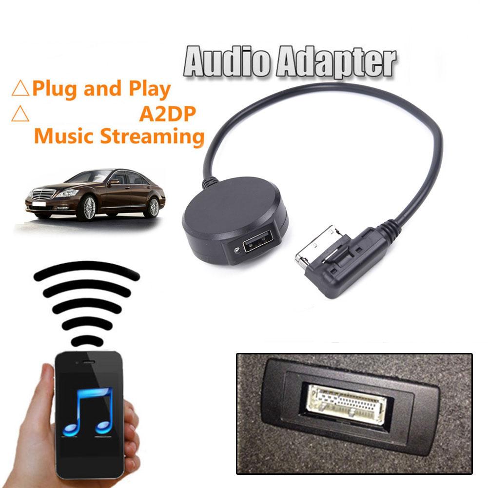1x Für MMI Kabelloser Auto-Adapter Musik USB AUX-Kabel