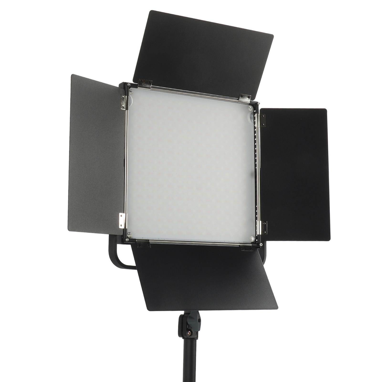 

Комплект светодиодного освещения для видеосъемки мощностью 60 Вт с полноцветной панелью RGB для студии с амбарной дверью AU Plug