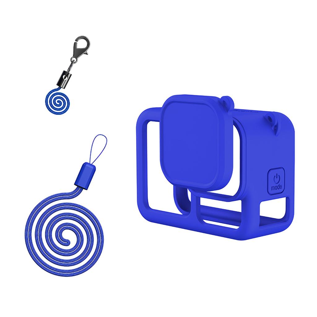 Comprehensive Silicone Protectors Set For Camera Camera Protecting Shell, Lens Cover Screen Guard and Wrist Strap