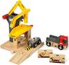Brio World Grue de Chargement de Marchandises - Accessoire pour circuit de train en bois - Ravensburger - Mixte dès 3 ans - 33280