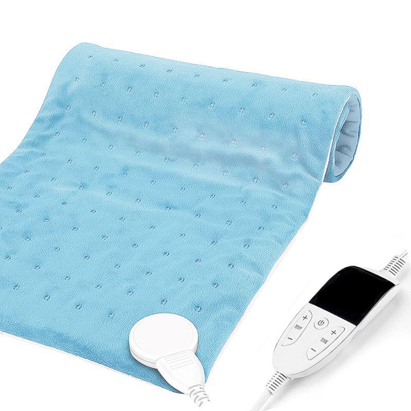 Coperta Elettrica Riscaldante per Fisioterapia: Cuscinetto in Lana Morbida per Riscaldamento Ufficio, Casa, Spalle e Collo
