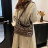 Casual Commuting Large-capacity Shoulder Bag Women's Winter New Fashion Cotton Clothes Trendy Portable Tote Bag