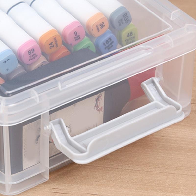 Pencil Box Large Pen Case Pen Storage Container Space Saving Storage Container High Capacity Pen Organizers for Student