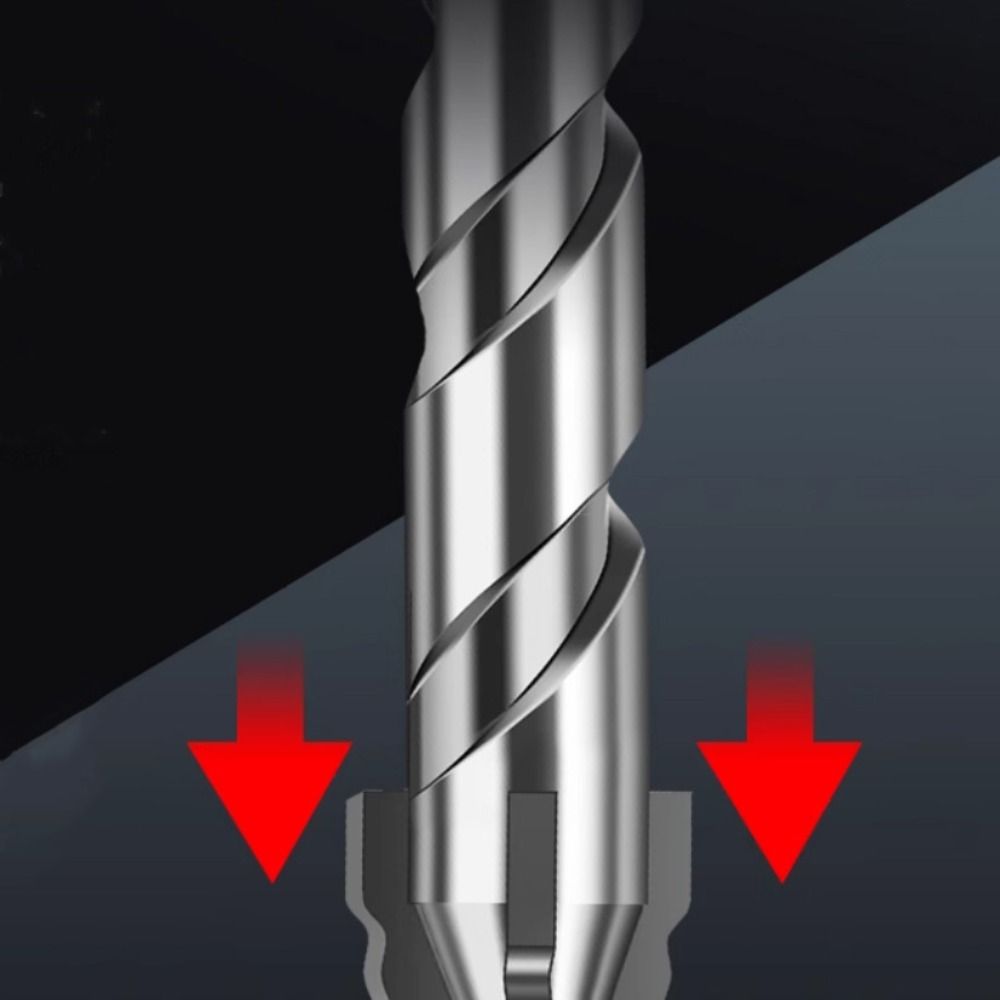 7pcs/set Precision Concrete Drill Bit High Hardness Four-Flute Sawtooth Drill Bit  Construction Site