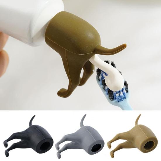 

Топпер для зубной пасты, забавная крышка для зубной пасты с какающей собакой, эффективный дозатор зубной пасты для домашней ванной комнаты