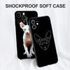 Black Tpu Case For Motorola Edge 20 Lite Pro 2021 S Moto E20 E30 E40 E7 4G G 5G Plus Sphynx Cat