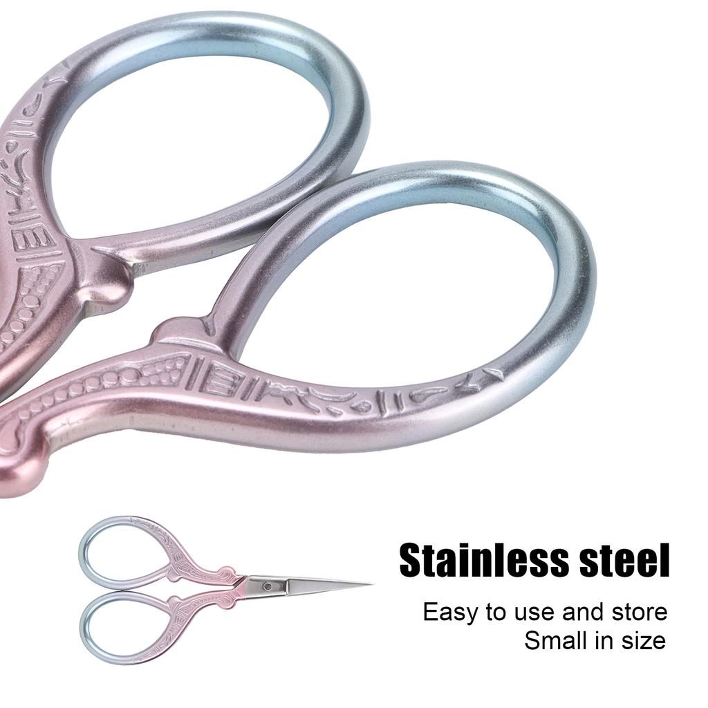 Embroidery Scissors Stainless Steel Sewing Crafting Scissors for Needlework