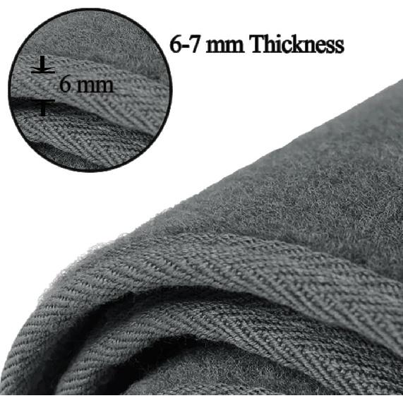 Dash Cover Mat  Fit for Chrysler 300 300C 2005-2010, Dashboard Cover Pad Carpet Protector (Darkgray) F49