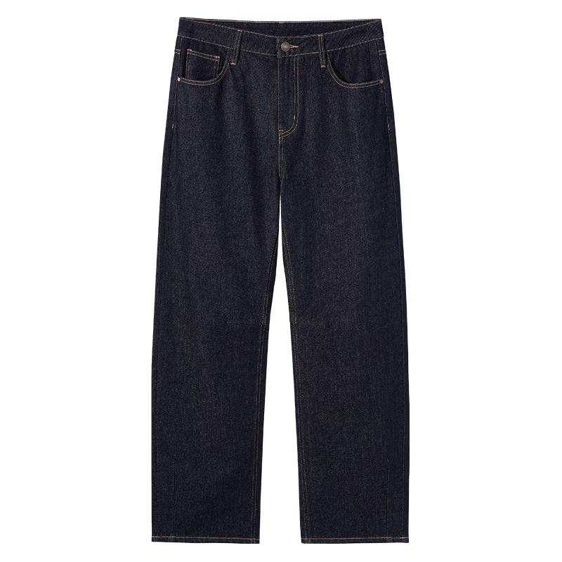 Hotwind Men's Loose Fit Curved Blade Jeans