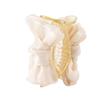 Korean Rainbow Hair Clips Claw Crabs Mink Fluff Hair Ball For Barrettes Bun Hair Clamps Pearl Hairpin Ponytail Hair Accessories