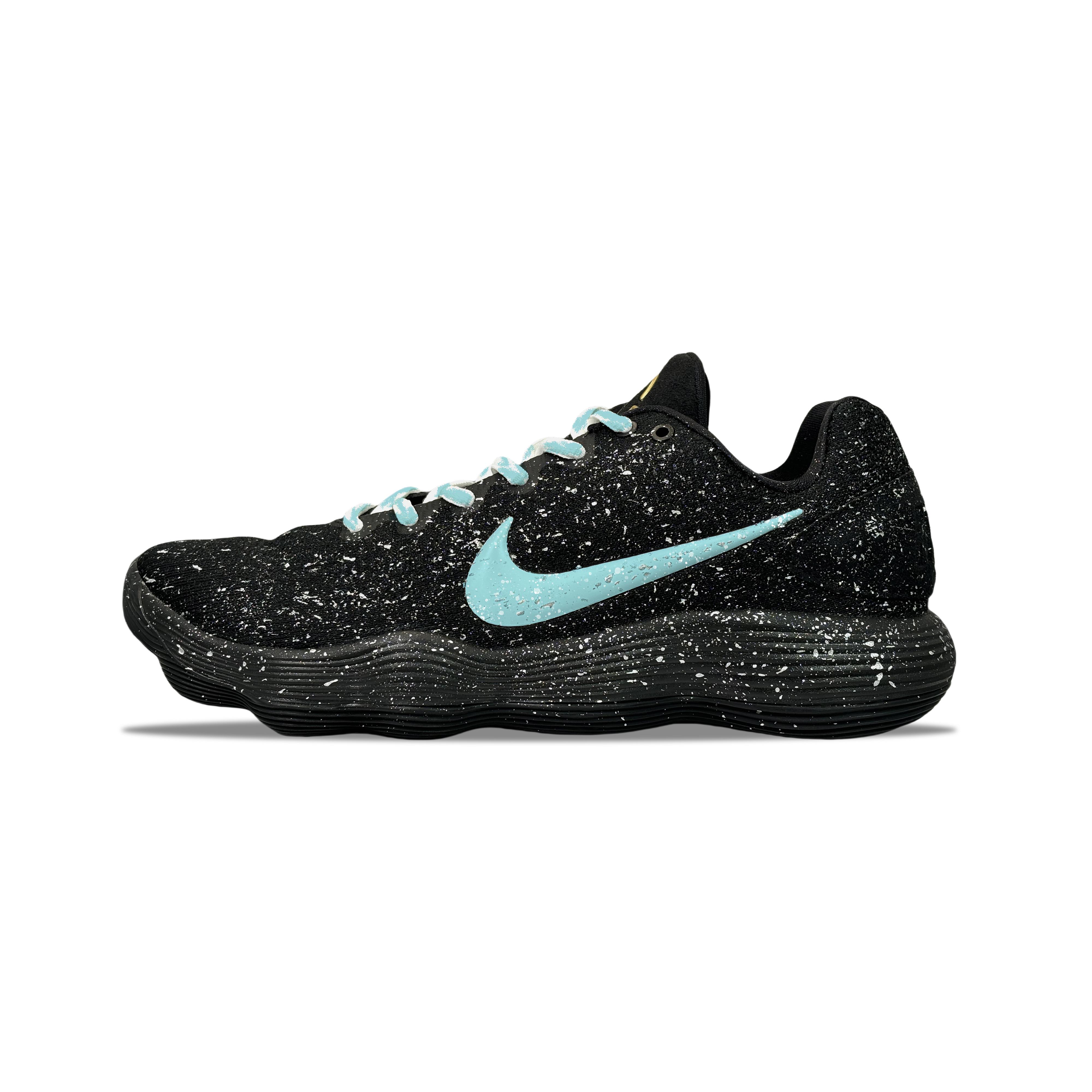 

Nike Hyperdunk 2017 YDCC Dark Night Aurora Baby s Breath Abrasion Resistant Low top Basketball Shoes Unisex Black Blue IH0634-070(Team501-) 40.5