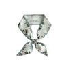 Silk scarf long strip new small fresh pastoral headscarf bow headband tied bag streamer decorative scarf belt