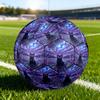 1pc Galactic Cat Garden Size 5 Soccer Ball Professional Match Training Football Indoor &Outdoor Sports Ball Lightweight Durable C6560