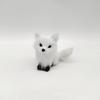 Faux Furs Foxes Ornament Lightweight Safe For Kids Room Office Party Decoration Animal Figurine Pendant