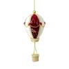 Schuim Hete Luchtballon Kerstversiering met Stofbekleding en Kettingversiering voor Takken en Cadeaupresentaties