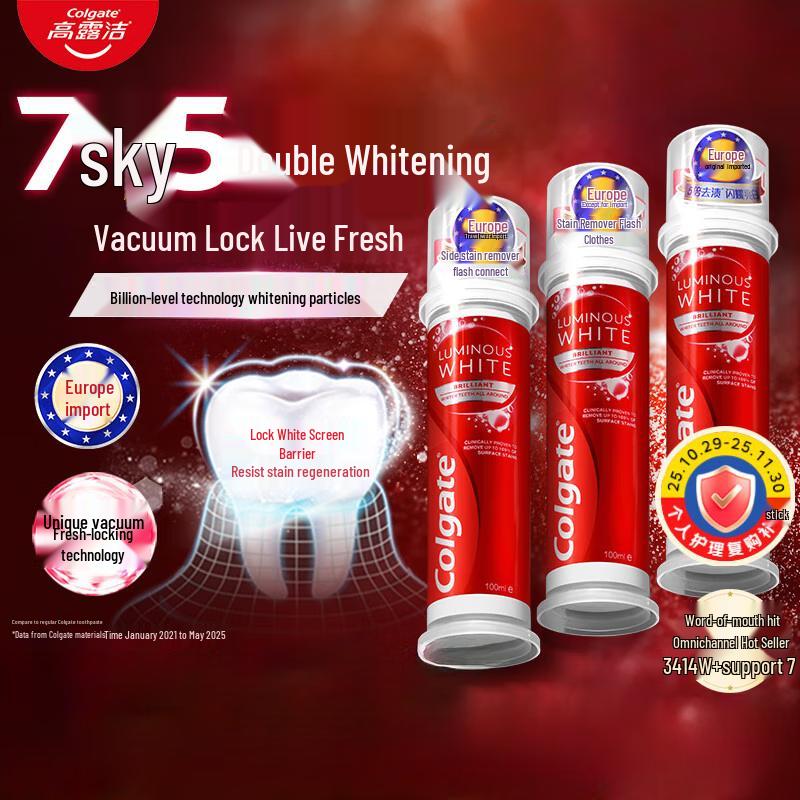 Colgate Stain Removal Whitening Toothpaste Pump