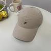 American Retro Simple Letter Embroidered Baseball Cap Female Spring And Summer Face Small Soft Top Cap Male