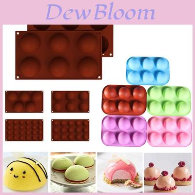 Versatile 3d Half Ball Silicone Chocolate Mold For Creative Baking And Desserts