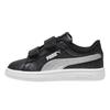 Puma Baby Girls Smash 3.0 Glitter Hook and Loop Trainers
