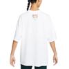 Nike Sportswear Women's Printed Loose Fit Cotton T-Shirt White FN3711-100