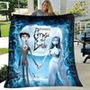 Corpse Bride Tim Burton Druckdecke Kinder Warme Decke Flanell Weich Gemütlich Decke Sofa Bett Auto Must-Have Decke Geburtstagsgeschenk