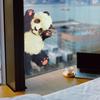 Pvc Naughty Panda Wall  Stickers Decorative Wall Decals For Kids Girls Boys Bedroom Nursery