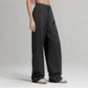 AL Women's Velvet Wide-Leg Sweatpants - Casual, Loose, and Comfortable for Spring & Autumn