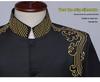 Men's Zhongshan Suit Embroidered Choir & Graduation Costume - Chinese Style
